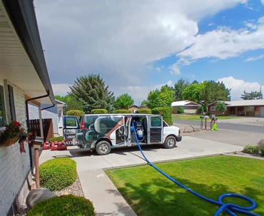 Extraction Van for restoration company