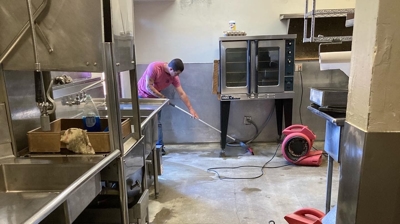 Water Damage Cleanup Photo