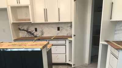 Kitchen in Construction Photo